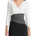 Ralph Lauren NEW Knee-Length Sheath Dress, Black/White/Grey Size 14 New w/Tag Photo 2