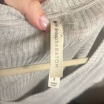 Aritzia ✨Artizia The Group Babaton Grey Traverse Longsleeve V-Neck Sz 2 Sweatshirt✨ Photo 7