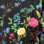Stella & Dot  Floral & Black Blazer Size M/L Photo 4