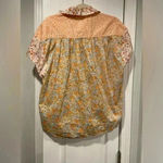 American Eagle  Resort Shirt Floral Color Block Oversized Breathable Cap Size XS Photo 6