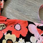 Vintage‎ 1960’s psychedelic floral maxi dress long sleeve Size 2 Photo 8