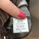 Chaser button up brown festival tribal romper Photo 6