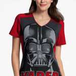 Star Wars  Red and Black Darth Vader Maxi Skirt Photo 0