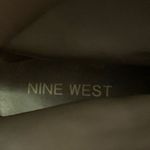 Nine West  R-Span Booties Women’s 8.5 Dark Brown 3 in. Heel Leather Buckle strap Photo 3