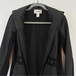 Joseph Ribkoff  Trench Coat Plaid Size 2 Photo 5