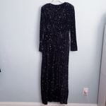 Baltic Born  Madonna Black Sequin Maxi Dress Photo 5