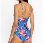 Johnny Was ruched floral summer days onepiece swimsuit NEW Photo 2