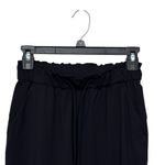 Lululemon Stretch High Rise Jogger Women's Size 4 Full Length Drawstring Black Green Photo 1