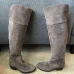 Vince Camuto Brown Suede Knee High Boots LNC with Silver Studs Photo 1