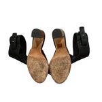 Vince Addie Black Leather Open Toe Ankle Strap Sandal Shoes 8.5 Photo 9