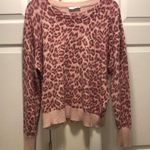 Elodie Leopard Print Crewneck Sweater Photo 0