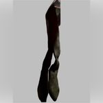 NWT "NNG" Black Suede Womens Stretchy Thigh High Chunky Heel Boots Size undefined Photo 4