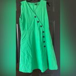 Ann Taylor  Vibrant Green Petite Dress Photo 1
