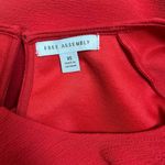 Free Assembly Red Balloon Sleeve Women’s Dress Size XS Photo 5