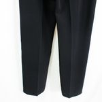 Philippe Adec Black Straight Leg Button Closure Dress Pants Size 12 Photo 8
