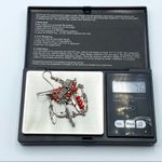 Handmade Beaded Feather Boho Earrings Photo 3