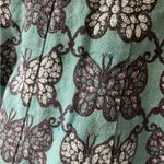 Y2K Butterfly Midi Ruffle Skirt Blue Size XS Photo 7