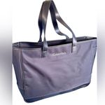 Calvin Klein  Black Large Zipper Tote Bag Photo 2