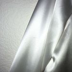 Lulus  Dreamiest Delight White Satin Feather Two-Piece Pajama Set Size S Photo 8