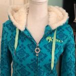 Kirra  zipped hoodie with faux fur inside hood Photo 1