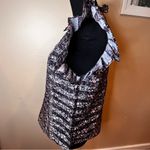 Jill Stuart  Size S Semi sheer mixed pattern stripe & floral ruffle burst sleeve Photo 8