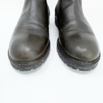 HUNDRED 100 Women’s Ebony Genuine Italian Leather Ankle Boots US size 7.5 Brown Photo 2
