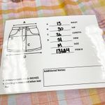 American Eagle  Madras Skirt Size Medium Linen Blend Plaid Boho Cottage Preppy Photo 10