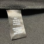 Lulus Tip the Scallops Black Scalloped Skater Dress Stretch Fit Flare Mini Small Photo 8