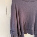 We The Free Free People  Moon Daisy Thermal Pullover 'Horseshoe Brown' Photo 1