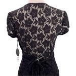 Amuse Society  Great Lengths Black Lace Maxi Dress Photo 5