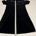 Oleg Cassini Black Velvet Dress - Timeless Classic Photo 3