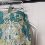 Talbots  Teal‎ And Yellow Heritage Dress Pants Size 10 Photo 4