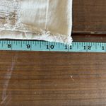 Wild Fable  Shorts Womens Sz 4 Cream Denim Highest Rise Cut Off Button Fly Photo 5