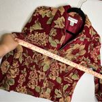 Dressbarn‎ | Vintage Carpet Grandma Core Coat Jacket LP Red Size undefined Photo 3
