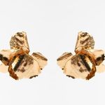ZARA NWT‼️  SS24 GOLDEN PETAL EARRINGS 4736/236 Photo 0