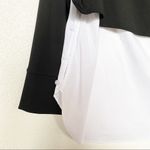 Drew Black Layered Side Button Mock Neck Top Size XS Photo 5