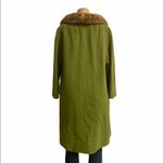 Vintage Marvelous Mrs Maisel Cashmere Coat Green Size L Photo 1