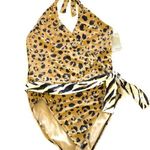 Spiegel  leopard print swimsuit one piece size 18 Tall Photo 0