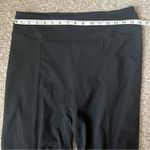 Gaiam  Pants Womens XL Black Yoga Flare Bootcut Stretch High Waist Slit Athletic Photo 1