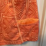 MPG Orange Geometric Women's Athletic TankTop with Built in Sports Bra Medium Photo 2