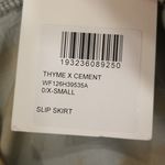 đź’•JOHN ELLIOTTđź’• Slip Skirt Midi Slim Fit ~ Thyme x Cement 0 XS NWT *FLAWED* Photo 13