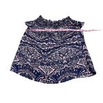 Alice & Trixie  pink and blue silk blouse Photo 2