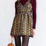 Ecote NWT Urban Outfitters Metallic Catherdal Party Mini Dress Size 6 Photo 1