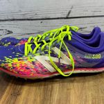 New Balance Women's  MD500 V5 Track Spikes US 10.5 Purple Neon Yellow Pink Photo 2