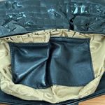 Brighton Empress Black Croc Patent Leather Silver Flower Wristlet Mini Shoulder Photo 12