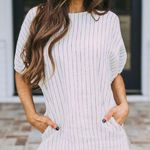 These Three Boutique Striped Linen Pocket Dress Photo 0