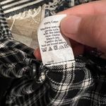 Madewell  Latitude Check Shirt Dress in True Black Small Photo 10