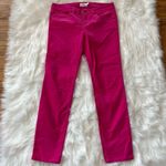 Vineyard Vines  Hot Pink Velvet Skinny Jeans Pants Photo 1