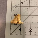 Vintage 1982 Orphan Annie & Dog Sandy Brooch Pin By Applause Gold Backing Multiple Photo 5