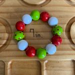 Cute Grinch Holiday Christmas Handmade Bracelet Green Photo 1